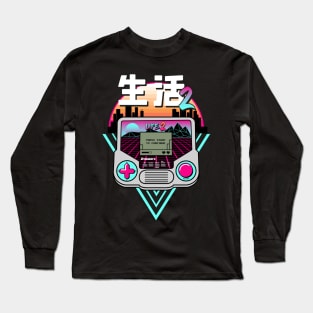 Second Life Retro Gamer Long Sleeve T-Shirt